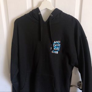 Anti social social club x Fragment hoodie